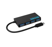 Xnuiasqe USB 3.0 Hub High Speed 4 Ports HUB Adapter Data Cable High Speed 4 Ports USB 3.0 HUB C Type-C Splitter Expander Multiple
