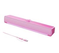 Xnuiasqe USB+Type-C Wired Computer Bluetooth Speaker Bar Stereo Subwoofer Powerful Music Player Surround Sound Box 3.5mm C