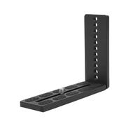 Xnuiasqe Vertical L Shape Lengthen L Plate Bracket Universal Quick Release Mounting for Camera Tripod Head Stabilizer Video