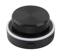 Xnuiasqe Volume Control Knob 2.4G BT USB-C Connectivity with RGB Light Customizable Knob Controller for PC Phone Tablet Laptop