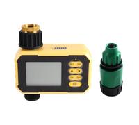 Xnuiasqe WiFi Smart Solar Sprinkler Timer Water Timer Rechargeable with Rain Delay Manual & Automatic Watering for Garden Hose