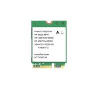 Xnuiasqe Wind10/11 for Laptop Computer WiFi 7 -BE650-M Bluetooth 5.4 M. 2 Network Card 6400Mbps Wireless Card Adapter