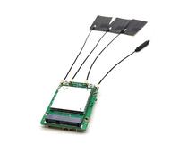 Xnuiasqe Wireless Moudle 2x LAN Port 2.4G Wifi APN VPN Security Monitoring Module for IP Camera AP Sim 4G Lte