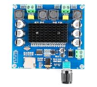 Xnuiasqe XH-A105 Home Theater Compatible 2x100W High-Power Audio Module TDA7498 Dual Channel Bluetooth AUX for Speakers
