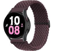 XNWKF Nylon Band for Samsung Galaxy Watch 7 6 5 4 40mm 44mm 6Classic 43/47mm 20mm 22mm Braided Strap for Huawei Watch 3 4Pro, cherry, 22mm