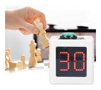 XNXYSMKJ 1.4-inch LED Stopwatch Race Clock,Electronic Race Timer,Competition Timer,5-level Brightness Adjustable,Visual Range: About 10m,for Chess Card Games