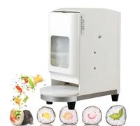 XNXYSMKJ Automatic Onigiri Mold,Sushi Rice Ball Machine.1200 Pcs/Hour,Adjustable Rice Ball Density,Hopper Capacity 1kg,Smart Turntable,Sushi Rolling Forming Machine (16g)