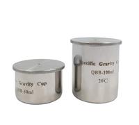 XNXYSMKJ Density Specific Graviting Cups,Stainless Steel Paint Density Determiner,Constant Temperature: 23±0.5℃, 50ml/100ml(Optional),for Specific Graviting Of Paint