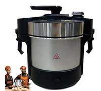 XNXYSMKJ Electric Automatic Swallow Food Maker 1000w, 6l Pounded Yam Machine Easy To Clean,Stainless Steel Yam Pounder,serve 5 To 6 People,easy-clean Surface