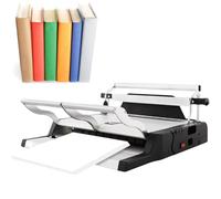 XNXYSMKJ Electric Book Binding Hot Melt Machine,A4 Paper Paper Punch Binder Thermal Binding Machine,Max Binding Thickness 50mm,for Envelopes,Reports,Invoices