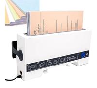 XNXYSMKJ Electric Hot Melt Binding Machine,A4 Thermal Heat Binder,21mm Binding Thickness, Hot Melt Glue Book Binder for Envelopes Reports Invoices Office