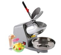XNXYSMKJ Electric Ice Crusher with Auto Off Protection, Easy Clean Stainless Steel Bowl, for Restaurants and Bars,Ideal for Making Cold Drinks, Desserts (Sliver)