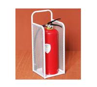 XNXYSMKJ Floor-standing Fire Extinguisher Cabinets,Metal High Temperature Baking Process,Bold Frame,Add Ventilation Holes On The Side (White 23x21x52cm)