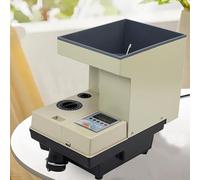 XNXYSMKJ High Speed Portable Coin Counter and Sorter,3000 Pieces High Speed Coin Sorting Machine w/Large Capacity,for International Coins and Tokens