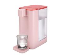 XNXYSMKJ Instant Hot Water Dispenser, Portable Mini Drinking Machine, Heated Desktop Purified Water Dispenser, for Office Home (Pink)