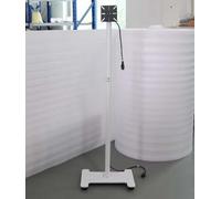 XNXYSMKJ LCD Eye Chart Stand, Floor Stand for Vision Function Testing Monitor and Eye Chart Projector, Made Of Metal w/Sturdy Base,for Multiple Scenarios (WHITE)