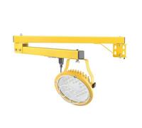 XNXYSMKJ LED Work Light with Adjustable Beam and Folding Arm, 3300 Lumens for Wide Irradiation In Loading Docks and Workshops,Ultra-High Brightness (50W)