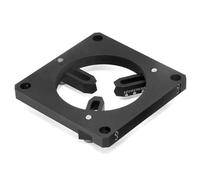 XNXYSMKJ Round Coaxial Lens Holder,Universal Lens Self-Centering Mount,Variable Diameter Range: 0-40mm,w/3-Claw Clamping Holder,for Optical Experiments (V Clamp)