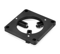 XNXYSMKJ Round Coaxial Lens Holder,Universal Lens Self-Centering Mount,Variable Diameter Range: 0-40mm,w/3-Claw Clamping Holder,for Optical Experiments (Flat Clamp)