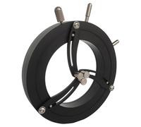 XNXYSMKJ Universal Coaxial Lens Holder,Optical Self Centering Lens Holder,w/Round Lens Mounting Seat,Diameter Optional,3 Claw Clamping Holder,for Optical Experiments (80MM)