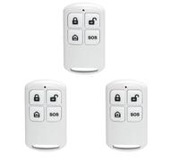 XNY Wireless Smart Remote Reception Control with SOS Emergency Alarm Button for Patients, Disabled and Elderly, Compatible with Alarm Security System Control (Pack of 3)