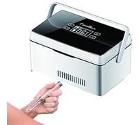 XNYXLPP Car Medicine Refrigerator,Constant Temperature,Travel Insulin Cooler Portable,Precision Control,for Travel, Offices, Home (2xbattery)