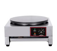 XNYXLPP Commercial Electric Crepe Maker,Thick Disc,Stainless Steel,Adjustable Temperature,for Home Restaurants,Snack Stalls Make Pancake