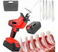 XNYXLPP Cordless Electric Bone Saw, for Butchering,Woodworking,Cutting Bone,Meat,fish,Commercial Butcher Shops,Kitchen