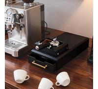 XNYXLPP Electric Portafilter Cleaning Machine,Espresso Knock Box and Grounds Container,Perfects for Coffee Enthusiasts, Home Baristas