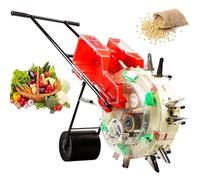 XNYXLPP Manual Seed Sower,Fertilizer Applicator,Versatile Garden Planter,Hand Push Seeder,for Spinach,Corn Cotton Soybean Peanut (7Mouths)