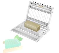 XNYXLPP Multi-line Homemade Soap Cutting Machine, Manual Cold Soap Slicer, Soap Cutting Thickness Adjustable, Suitable for Making Soap, Cutting Butter, Cheese
