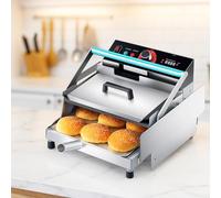 XNYXLPP Stainless Steel Toasters for Hamburger,Commercial Temp Control,Layer Restaurant Bagel Bread,for Hamburger Shop,snack Bars (Small)