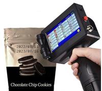 XNYXLPP Touch Screen Handheld Inkjet Printer for Expiry Dates, QR Codes, Barcodes, Logos - Coding Machine for Wood, Metal, Carton