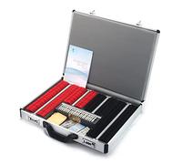 XNZJHPP 266 pcs Trial Lens plastic Optical Trial Lens Set Optometry Lens Optometry Box Trial Lens Equipment Ophthalmic Trial Case Lenses with Aluminum Storage Case(Color:sliver,Size:266pcs)