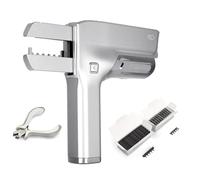 XNZJHPP 6D Third Generation Smart Hair Extension Machine, 6D Skin Interface, Fast No-Trace Installation in 20 Mins, for Salon & Home (Blackaccessories)