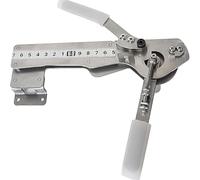 XNZJHPP Adjustable Stainless Steel Wire Bender Tool - Manual Looping & Crafting Tool for DIY Projects, Ideals for Jewelry Making, Ring Shaping, and Workshops