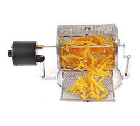 XNZJHPP Coffee Roasting Machine Household Electric Roasting Machine Open Fire Bean Roasting Machine Adjustable Speed Nut Raw Bean Roasting Capacity: 600g/800g,Small (Big)