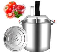 XNZJHPP Commercial Automatic Food Mixer - 300W Power, 4 Blade Stirring Scraper for Jam, Sauce, Filling, Hot Pot Seasoning, Efficient Kitchen Tool (220v 140L)