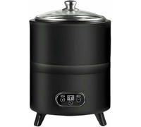 XNZJHPP Commercial Yogurt Maker, Yoghurt Maker, Multi-Functional Yogurt Machine for Garlic, Natto, Pickle, Sweet Rice Wine (Black 8L)