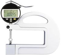 XNZJHPP Digital Thickness Gauge Micrometer 0.001mm Resolution - Precision Roller Anvil for Accurate Measurements in Small Parts and Materials (Small Roller)