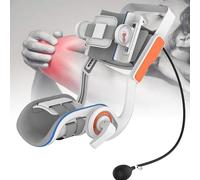 XNZJHPP Elbow Stretching Trainer, Brace Elbow Joint Rehabilitation Device with Air Bag Pressurization and Angle Dial, Adjustable -15° To 150° Angle, for Hemiplegia, Arm Stiffness