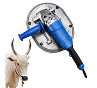 XNZJHPP Electric Cattle Dehorner, 1900W Portable Livestock Dehorning Tool, Speed 8500R/Min for Humane Disbudding & Dehorning (Blue)