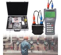 XNZJHPP Handheld Flow Meter Portable Clamp on Flowmeter with Data Output S1/M1/L1 Sensors for Seawater Alcohol Industrial Sewage DN15-6000mm (0.59-236.22") DN300~6000 (DN50~700)