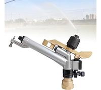 XNZJHPP Impulse Impact Water Sprinkler, Garden Sprinkler,Adjustable 360 Degrees Rotary Impact Sprinkler, for Farms,Tea Gardens