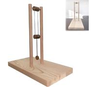 XNZJHPP Kinetic Double Pendulum Desk Ornament, Handmade Chaos Motion Display, Durable Office Decor for Workspace and Study Room - DIY Model for Relaxation and Mindfulness