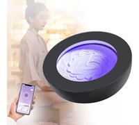 XNZJHPP Meditation Sand Painting Tray Magnetic Moving Sand Art Table Smart App Control Meditation Accessories