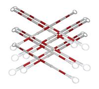 XNZJHPP Metre Expandable Traffic Cone Bar, Flexible Plastic Cones Connectors/Safetys Barrier Pole for Traffic Control/Warning/Precaution, Outdoor/Indoor Construction (10 Pc)