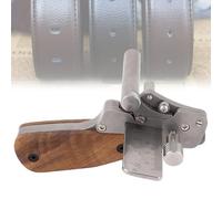 XNZJHPP Premium Handheld Leather Strap Cutters - Manual DIY Tool with Metric & Imperial Scales for Precision Cutting