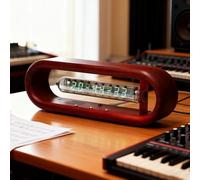 XNZJHPP Retro LED Nixie Tube Clock Kit with Touch Control, Voice Alerts, Light Sensor & Type-C, Perfects for Bedroom Decoration & Unique Gifts Idea