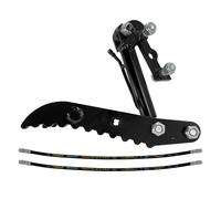 XNZJHPP Revolutionary Hydraulic Thumb Clip for Mini Excavators - 2 Hydraulic Hoses Included for 2-Ton Diggers, Tractors & Pickups(Single hole thumb clip) (Three hole thumb clip)